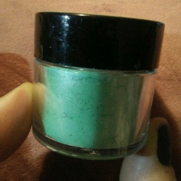 Appletini Mint Green Loose Eyeshadow Powder Cosmetic Grade Mica Nail Art Pigment - Picture 2 of 3